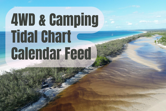 4WD Camping & Tidal Access iCal feed 2025-2026