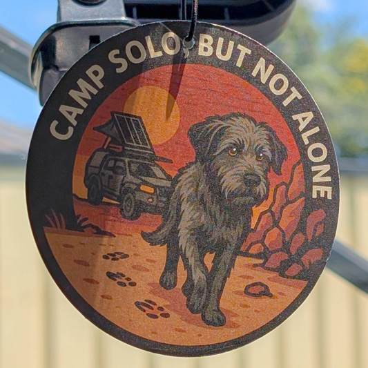 Double Sided 4WD Air Freshener: Camp Solo, But Not Alone